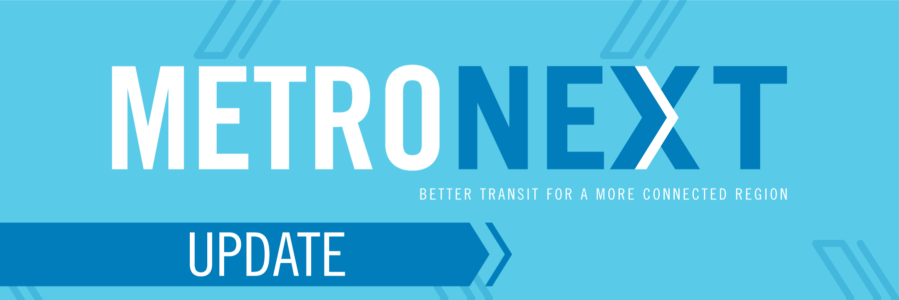 MetroNEXT Update graphic