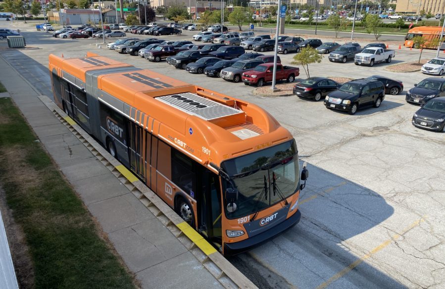 ORBT driver training at mock station platform